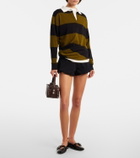 Frame Shell denim shorts