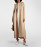 Gabriela Hearst Devon wrap silk coat