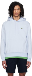 Lacoste Blue Drawstring Hoodie
