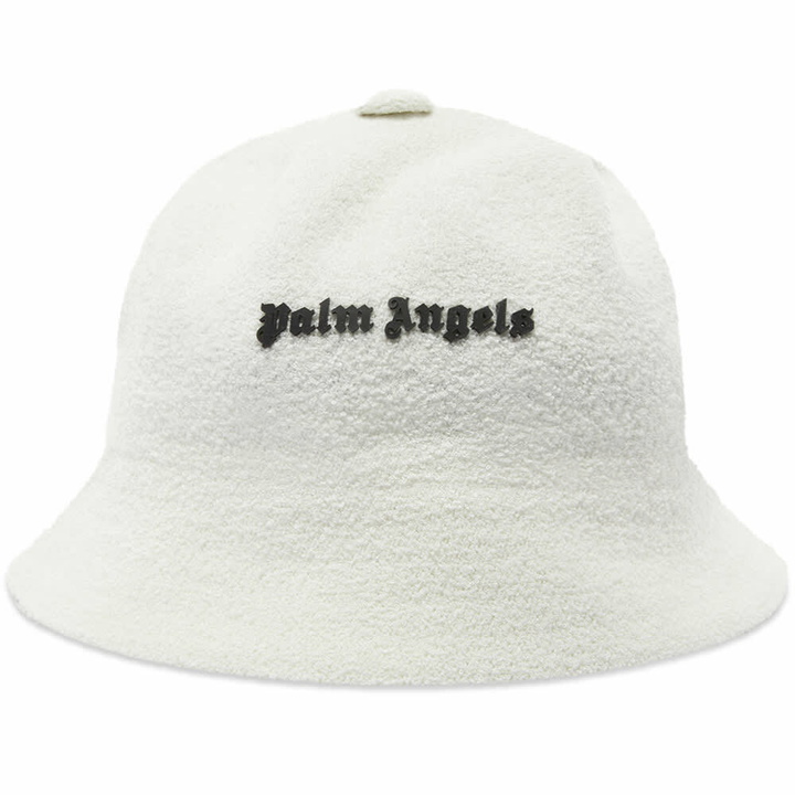 Photo: Palm Angels Boucle Logo Bucket Hat