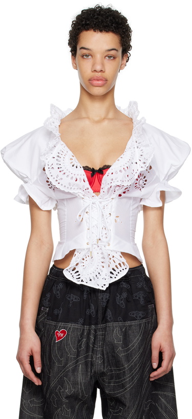Photo: Vivienne Westwood White Kate Blouse