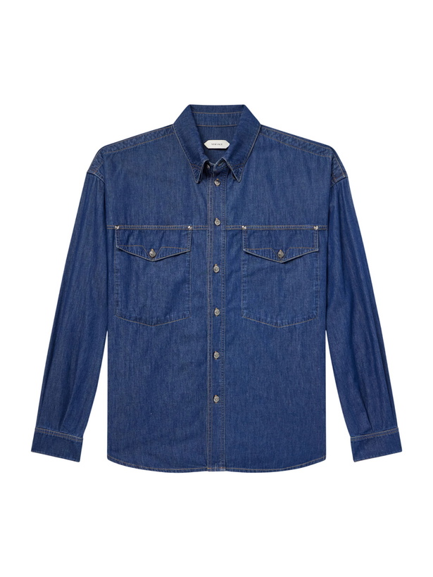 Photo: Versace - Denim Shirt - Blue