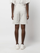 BOGLIOLI - Cotton And Blend Linen Shorts
