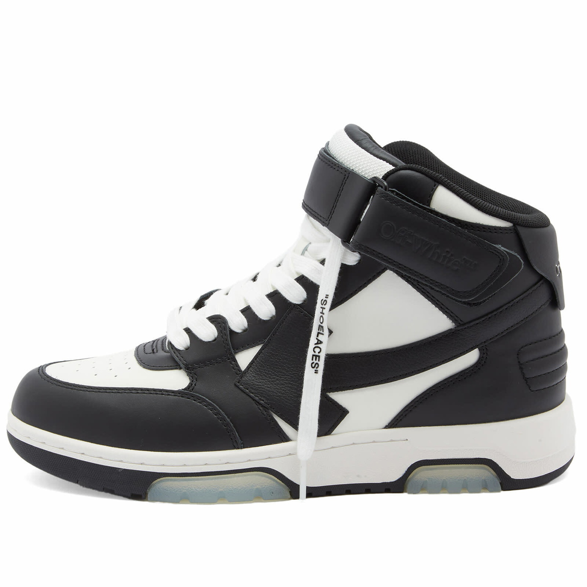 off whites black and white