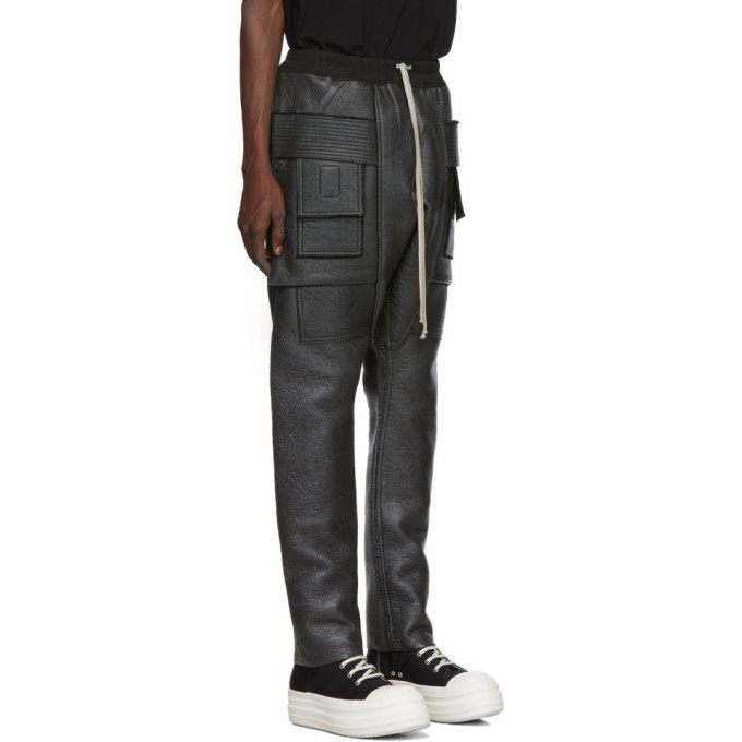 Rick Owens Drkshdw Black Creatch Cargo Pants Rick Owens Drkshdw