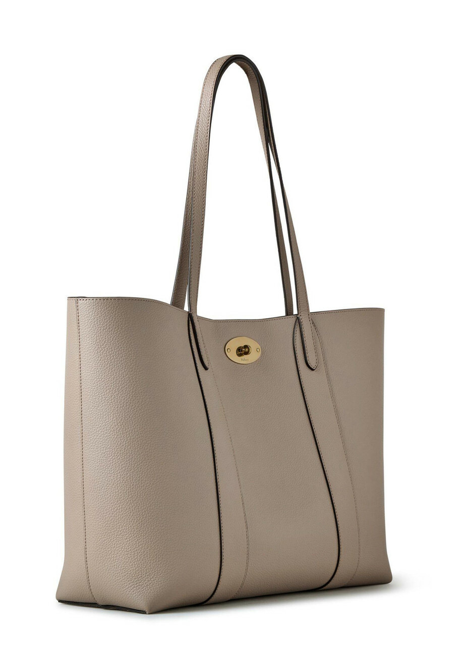 Mulberry Bayswater Grained Leather Small Tote bag - Taupe - One Size