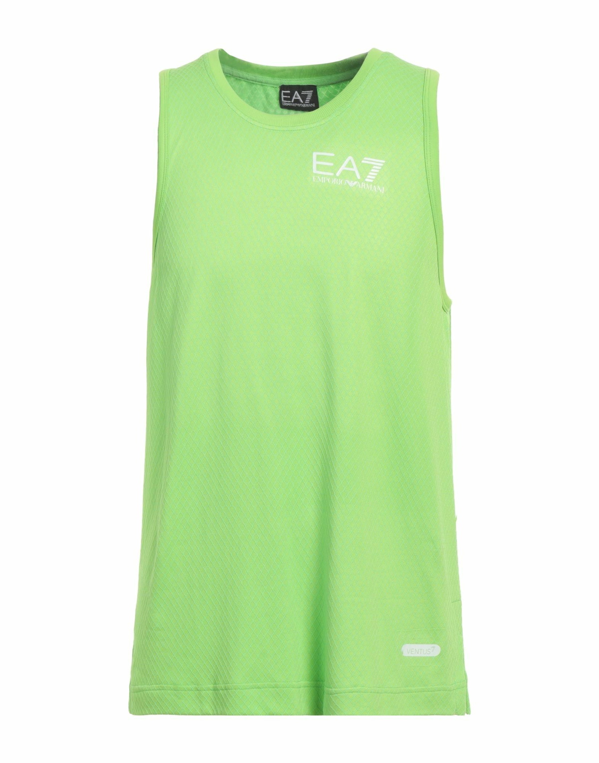 Ea7 Mens Tank top Lime in Green