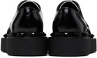 Valentino Garavani Black & White Rockstud M-Way Derbys