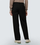 The Row - Kenzai straight wool and mohair pants