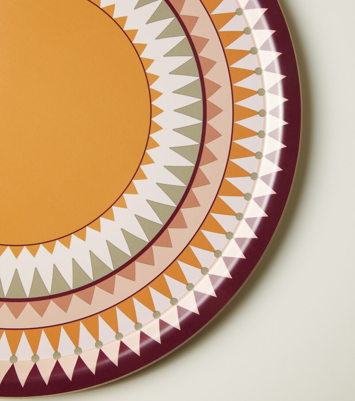 La DoubleJ Doric printed birch tray