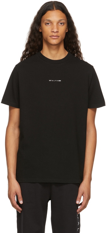 Photo: 1017 ALYX 9SM Black Visual Logo T-Shirt