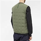 Rains Men's Liner Vest in Evergreen