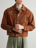 Story mfg. - Ever Embroidered Cotton-Canvas Jacket - Brown