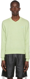 Acne Studios Green Wool Sweater