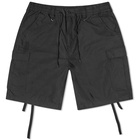 Mastermind Japan Men's x Alpha Cargo Short in Black