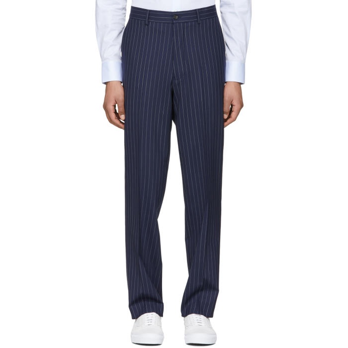 Photo: Tiger of Sweden Navy Tyler Trousers 