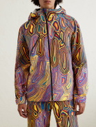 Aztech Mountain - Matthew Day Jackson Hayden Printed 3L Stretch-Nylon Hooded Ski Jacket - Purple