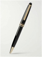 Montblanc - Meisterstück Classique Resin and Gold-Plated Ballpoint Pen