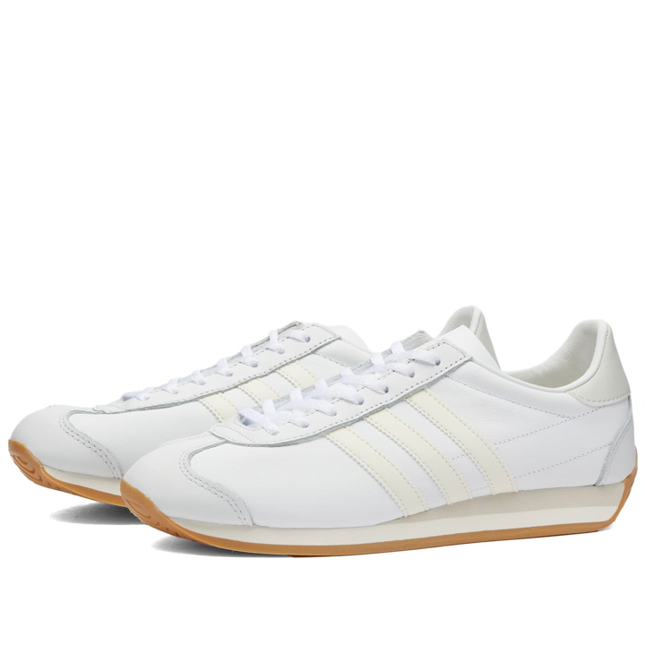 Photo: Adidas Country OG Sneakers in Ftwr White/Off White/Alumina