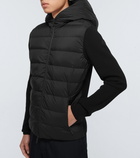 Moncler - Bi-fabric hooded cardigan