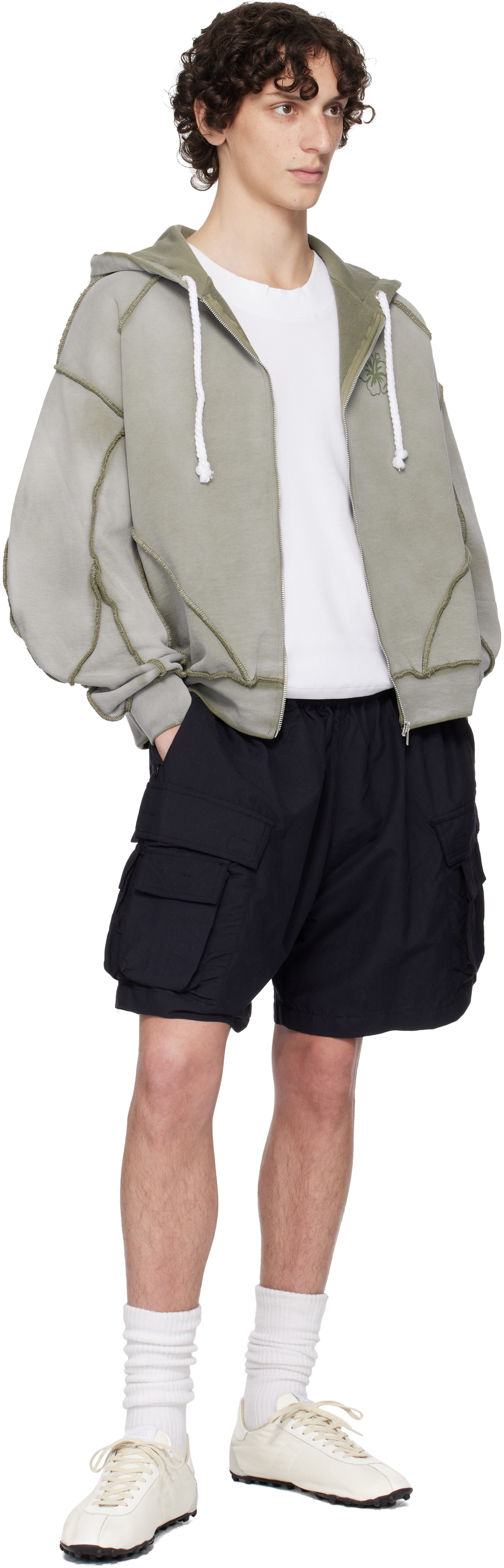 ABRA Gray Surf Hoodie
