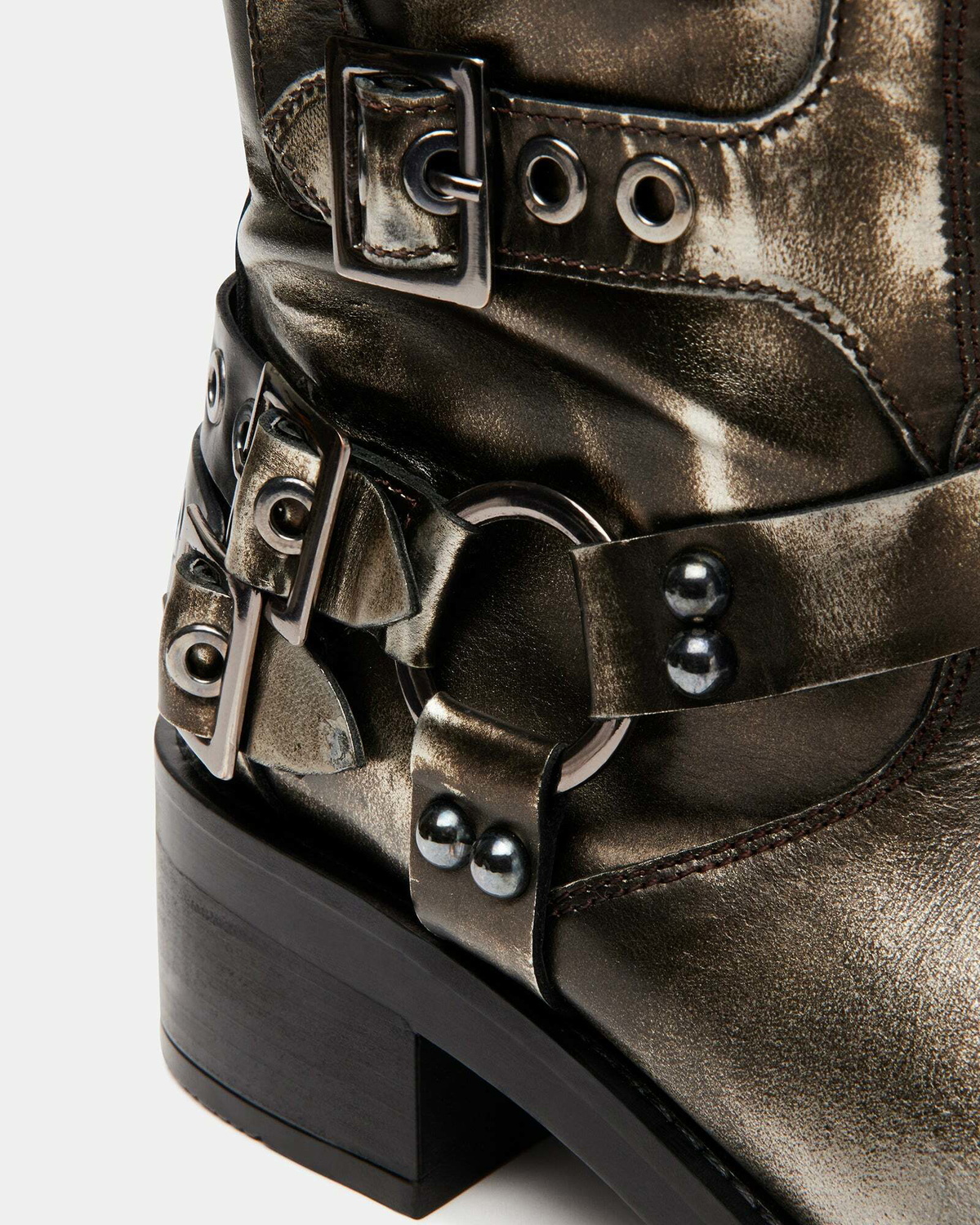 Steve Madden Rockyy Boots in Silver
