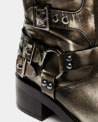 Steve Madden Rockyy Boots in Silver