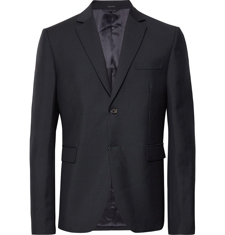 Photo: Acne Studios - Midnight-Blue Brobyn Wool and Mohair-Blend Suit Jacket - Men - Midnight blue
