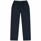 Kestin Men's Inverness Tapered Trouser in Navy Cotton Twill