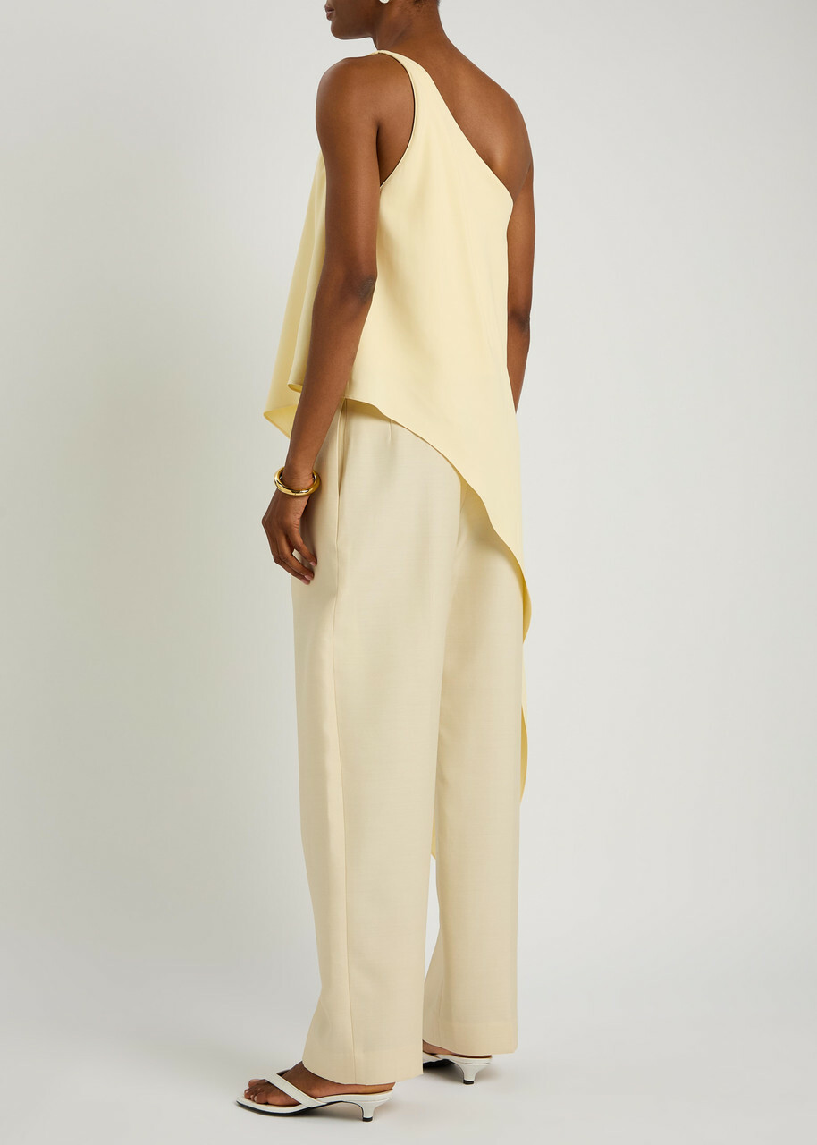 Armarium Susanna Asymmetric Woven top Yellow