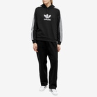 Adidas Women's 3-Stripe Hoody in Black