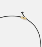 Ysso Birth of Venus 24kt gold-plated pendant necklace