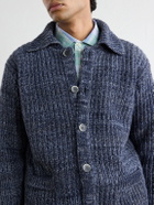 Altea - Virgin Wool Cardigan - Blue
