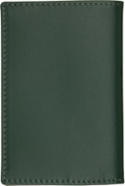 COMME des GARÇONS WALLETS Green Classic Leather Line Card Holder
