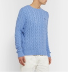 Polo Ralph Lauren - Cable-Knit Cotton Sweater - Blue
