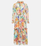 Zimmermann - High Tide floral silk midi dress