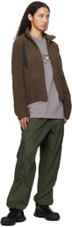 ROA Brown Polartec Fleece Jacket