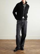 Valstar - Wool Zip-Up Sweater - Black
