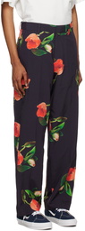 Pop Trading Company Black Paul Smith Edition Tulip Trousers