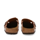 Birkenstock Boston in Ginger Brown Smooth Leather