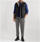 Barbour White Label - Corduroy-Trimmed Padded Quilted Brushed-Shell Gilet - Unknown