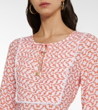 Heidi Klein Arabian Sunset printed minidress