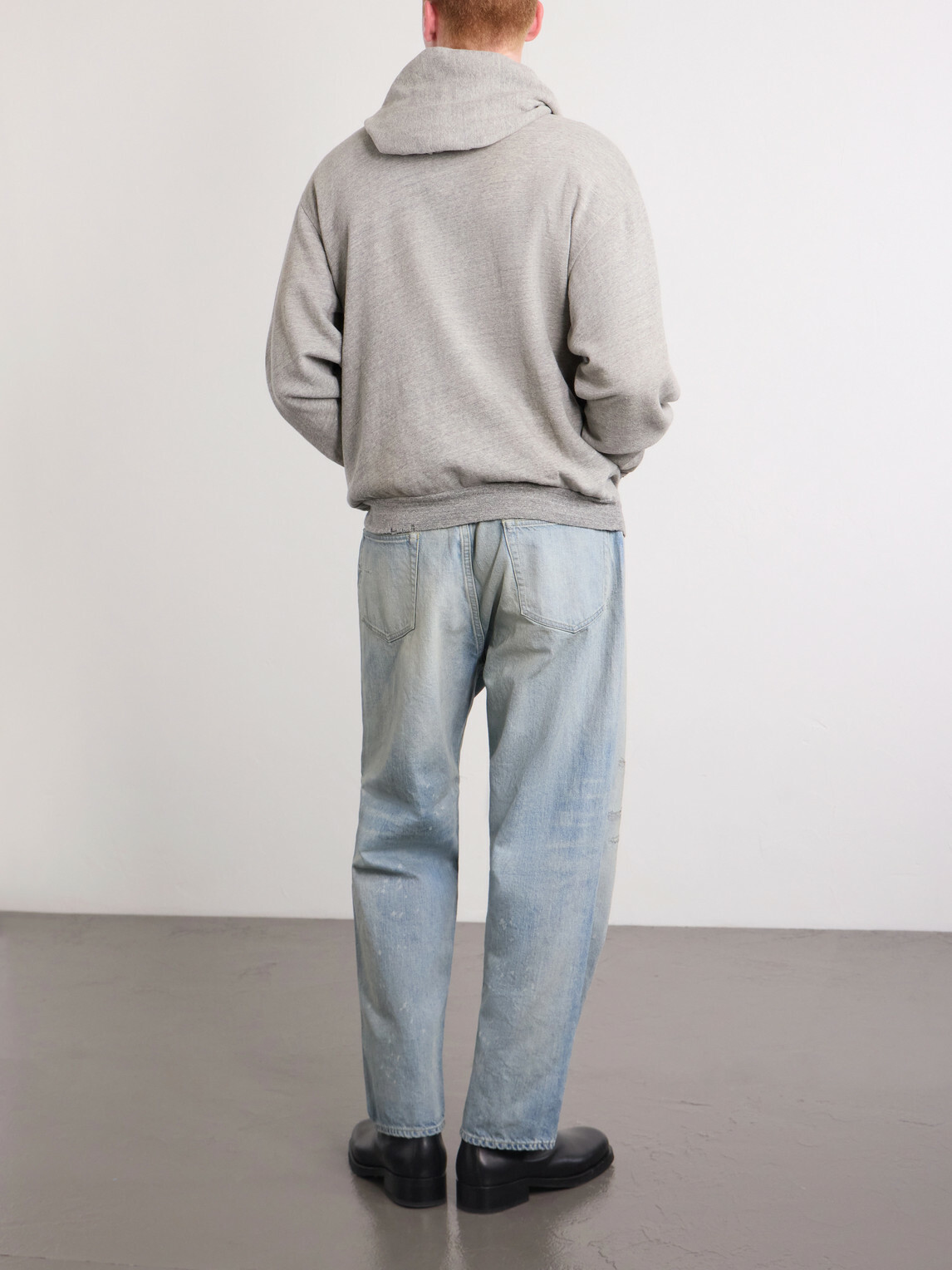 A.PRESSE - Cotton-Jersey Zip-Up Hoodie - Gray