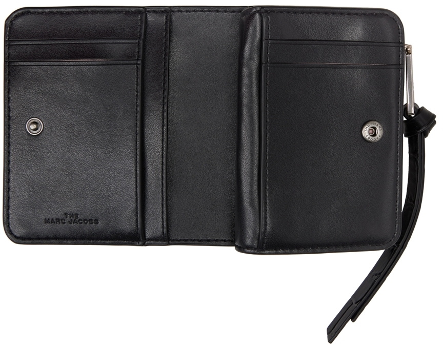 Marc Jacobs Women's The Mini Compact Wallet - Black - Wallets