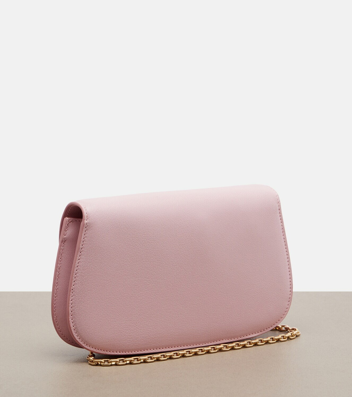 Gucci Bamboo leather clutch