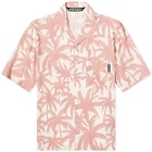 Palm Angels Men's Vacation Shirt in Pink