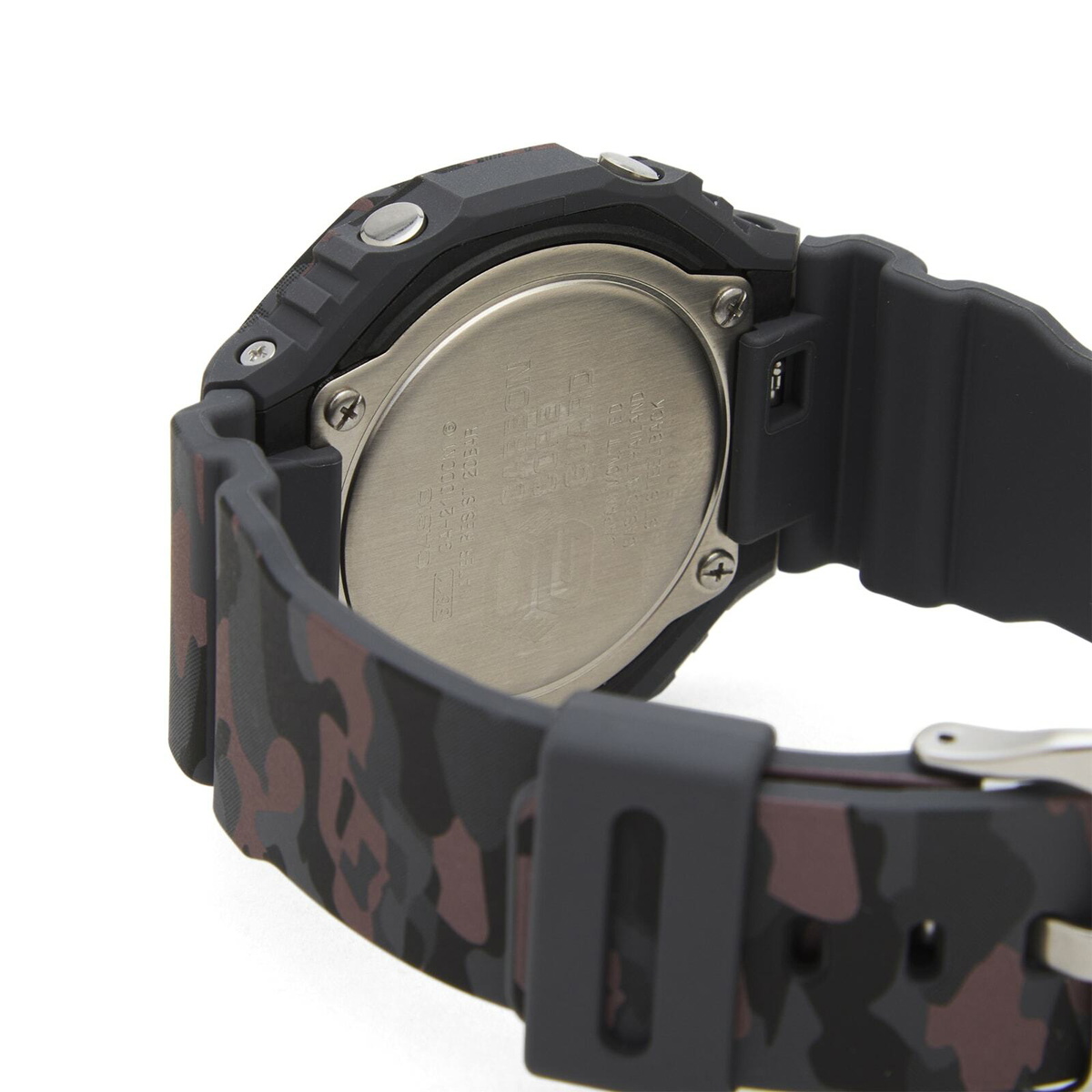 G-Shock GA-2100CM-8AER Camouflage Watch in Multi 