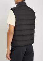 Moncler Contrin Quilted Shell Gilet Black