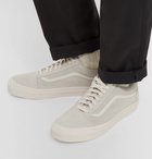 Vans - OG Old Skool LX Leather-Trimmed Suede Sneakers - Men - Off-white