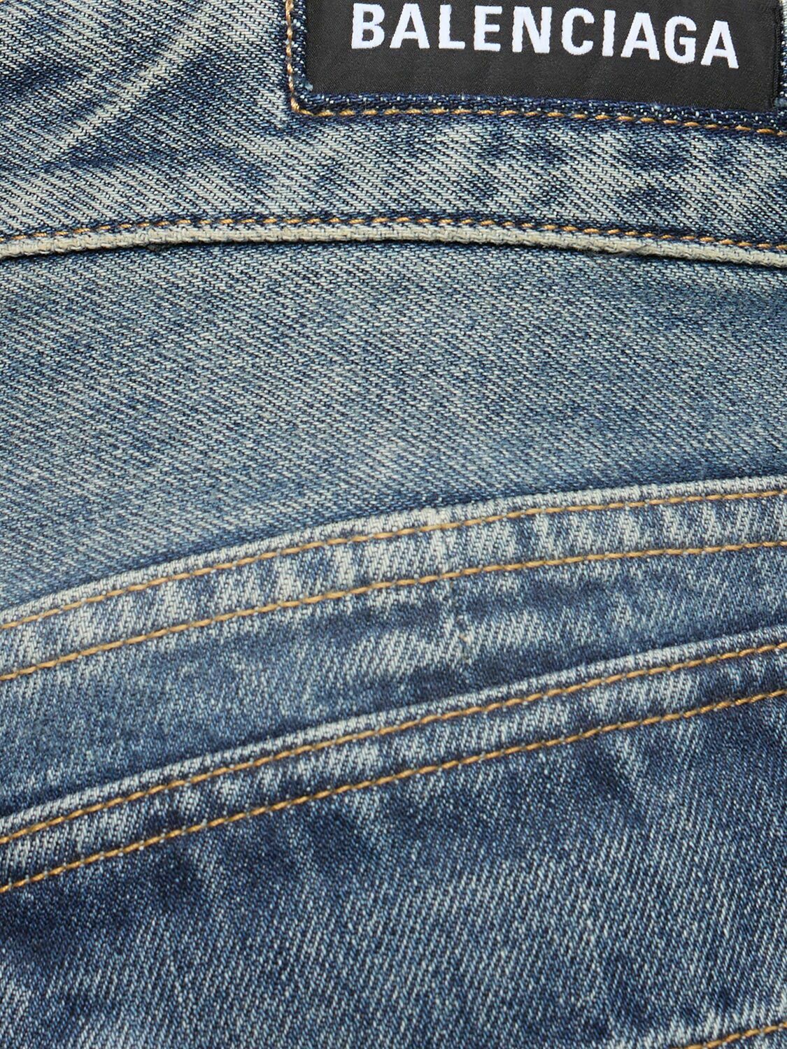 関税込◆BALENCIAGA◆ 'Cargo Flared' jeansジーンズ デニム BALENCIAGA Flared Denim Cargo Jeans Balenciaga